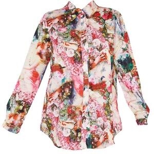 COPY - COPY - Women’s Pretty Little Thing floral print shirt! New with tags!